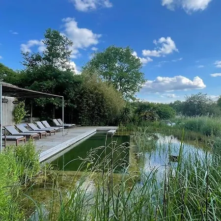 Deconnectez, Respirez Au Domaine De La Beurrerie, 25 Mn Du Puy - Piscine Naturelle Privative - Full Confort Et Calme Absolu, 2 Doubles Hébergement de vacances *